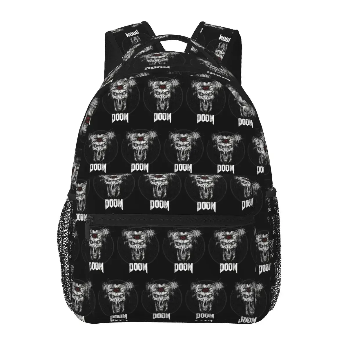 og doom slayer – sac à dos de jeu pour étudiants, sac d'école, sac à dos de randonnée, de voyage, pour garçons et filles, sac à livres à la mode, sacs à bandoulière