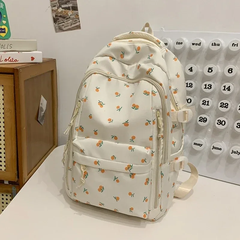 sac à dos mignon pour filles, sac d'école à la mode, grande capacité, cartable pour adolescentes, sac de voyage portable pour enfants