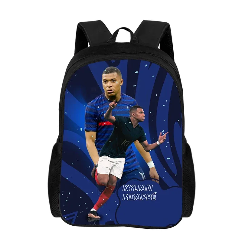 sac à dos m-mbappe pour l'école et les voyages, sac à dos pour enfant, sport de football, sac à dos pour enfants, sac à dos de star du football, cadeau
