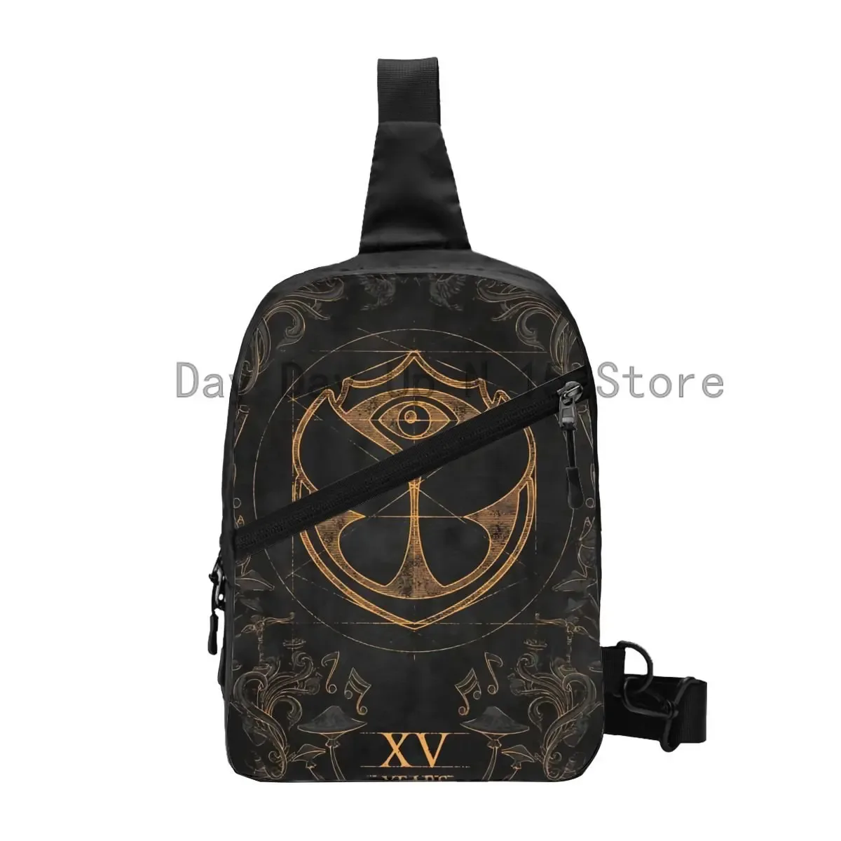 tomorrowland festival de danse électronique sling sac à dos à bandoulière hommes sac à bandoulière personnalisé pour voyage randonnée sac à dos