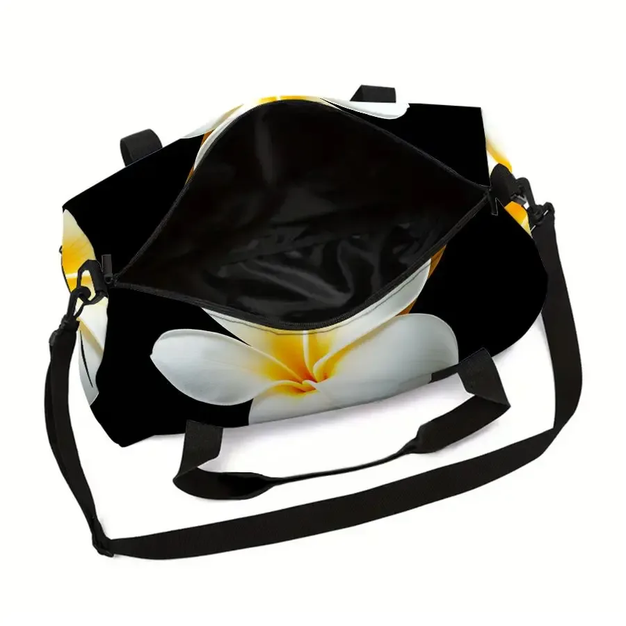 sac de voyage à grande capacité à imprimé floral pour garçon/fille, meilleur cadeau, sac de voyage 2d à motif de dessin animé, sac de sport de plein air pour enfants