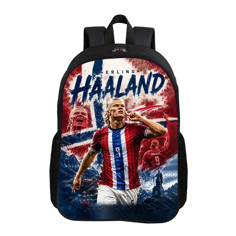 sac à dos haaland, fournitures scolaires, sac de voyage, sac à dos de sport pour enfants, sac à dos de football, sac à dos de star du football, meilleur cadeau
