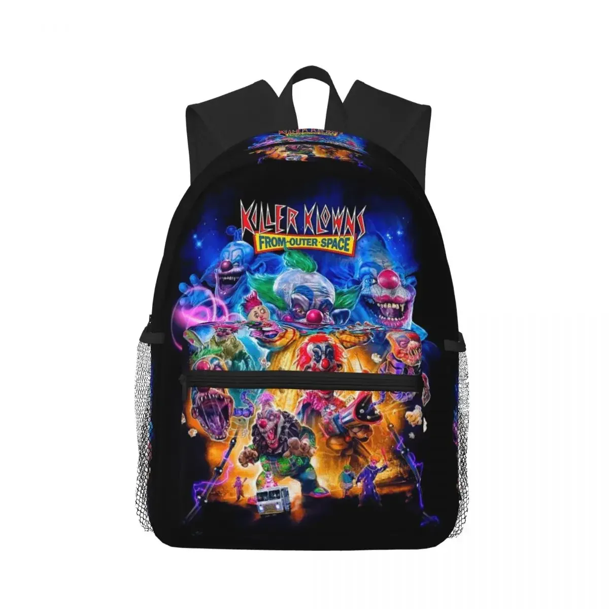 killer klowns from outer space sac à dos pour étudiants, sac d'école, sac à dos de randonnée, sac de voyage pour garçons et filles, sac à dos à la mode, sacs à bandoulière