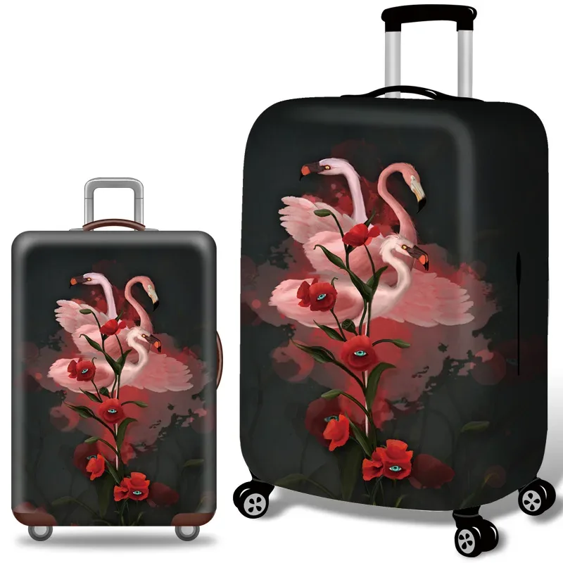 housse de protection élastique pour bagages, housse de protection contre la poussière, étui de coffre pour chariot de 18 à 32 pouces, accessoires de voyage