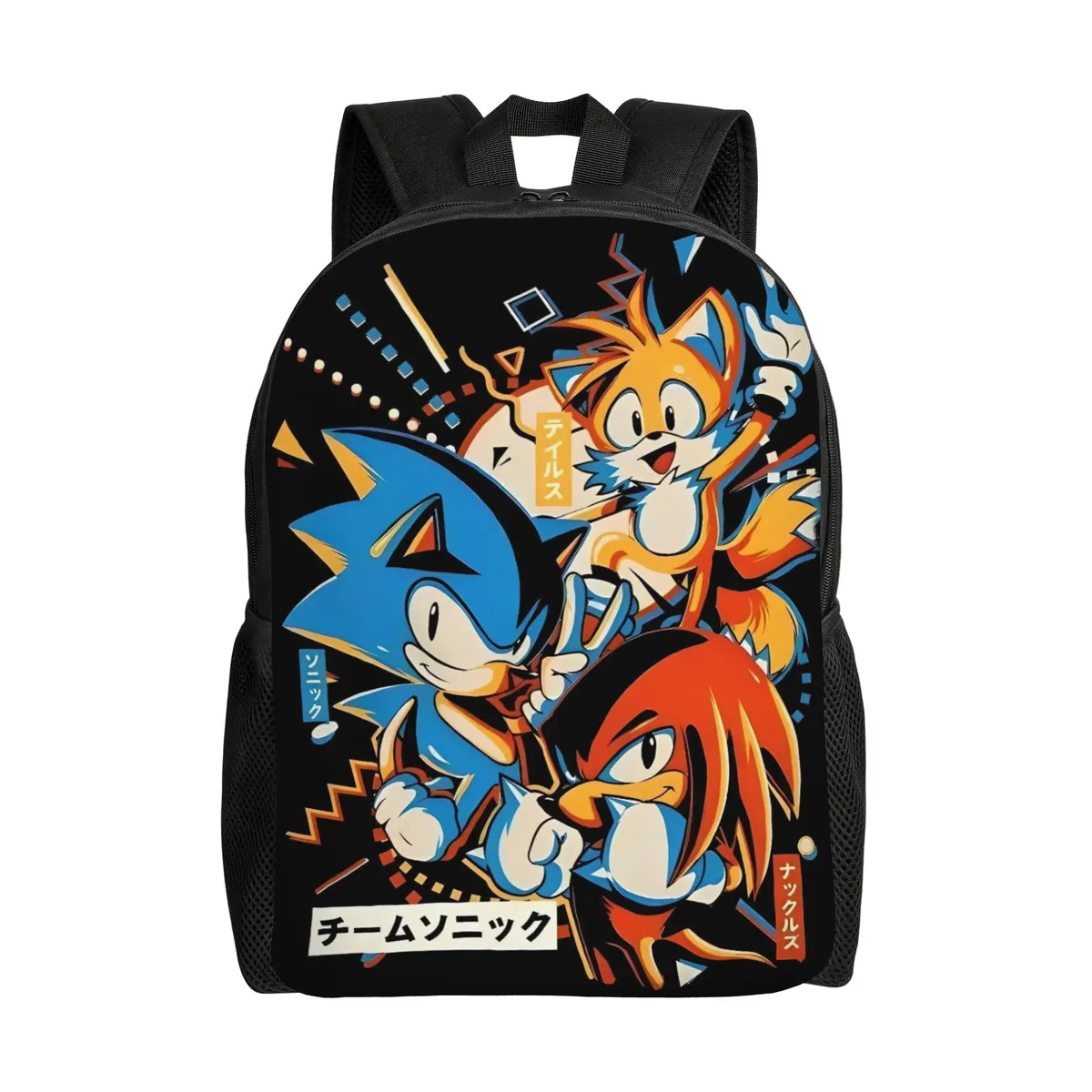 sac à dos sonices the h-hedgehogs, sacs à dos modernes pour femmes et hommes, grands sacs de voyage pour lycée, sac à dos de haute qualité