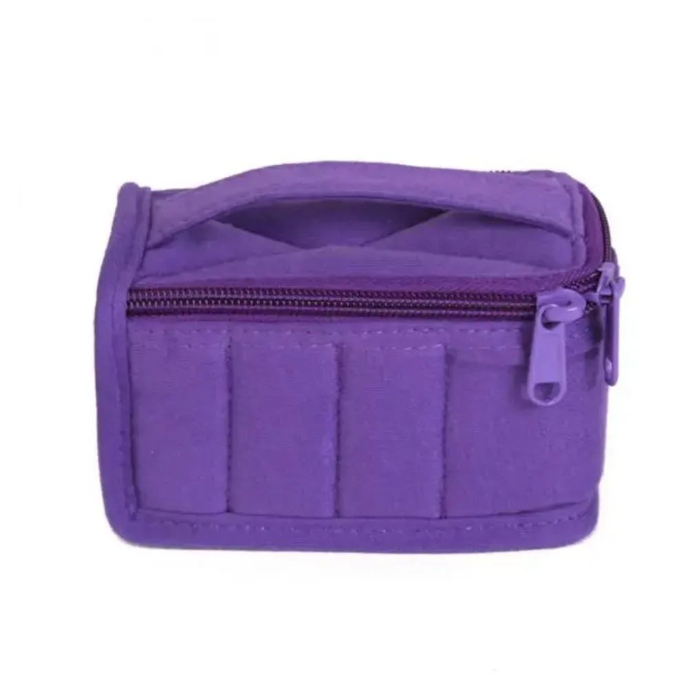 mallette de transport pour château essentiel, 8 grilles, étanche à l'humidité, antichoc, boîte d'évaluation cosmétique, poignée