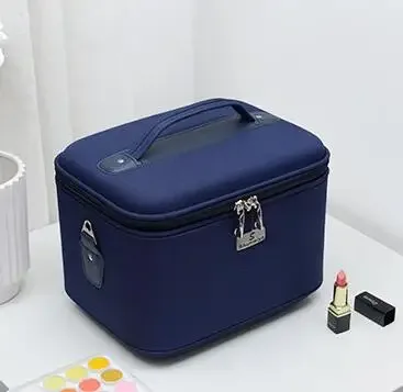 trousse de maquillage pour femmes, trousse de toilette cosmétique, valise de rangement pour maquillage
