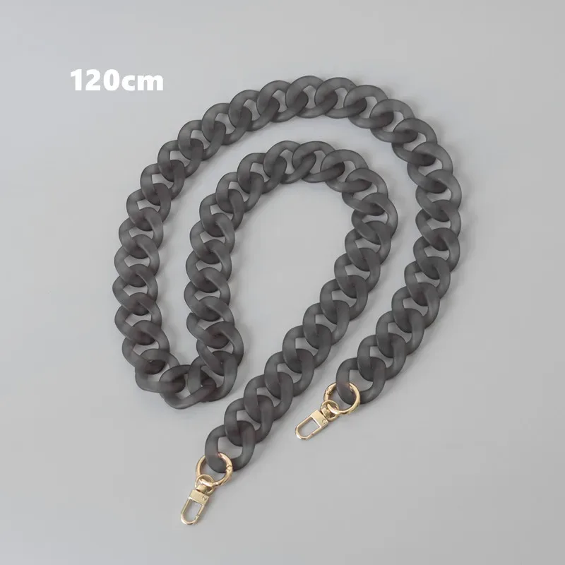 chaîne métal gris boucles dorées sac marron noire accessoire voyage bandoulière rechange modèle luxe