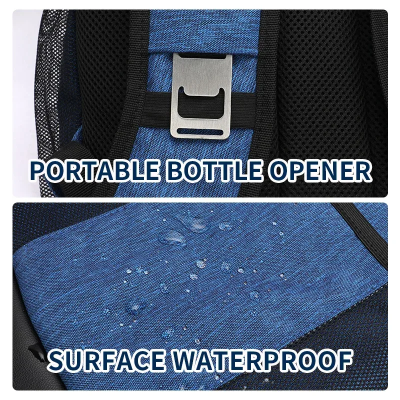 denuoniss sac isotherme sac à dos grande capacité femmes sac thermique isolé en plein air 28 canettes pique-nique alimentaire réfrigérateur sac pour bière