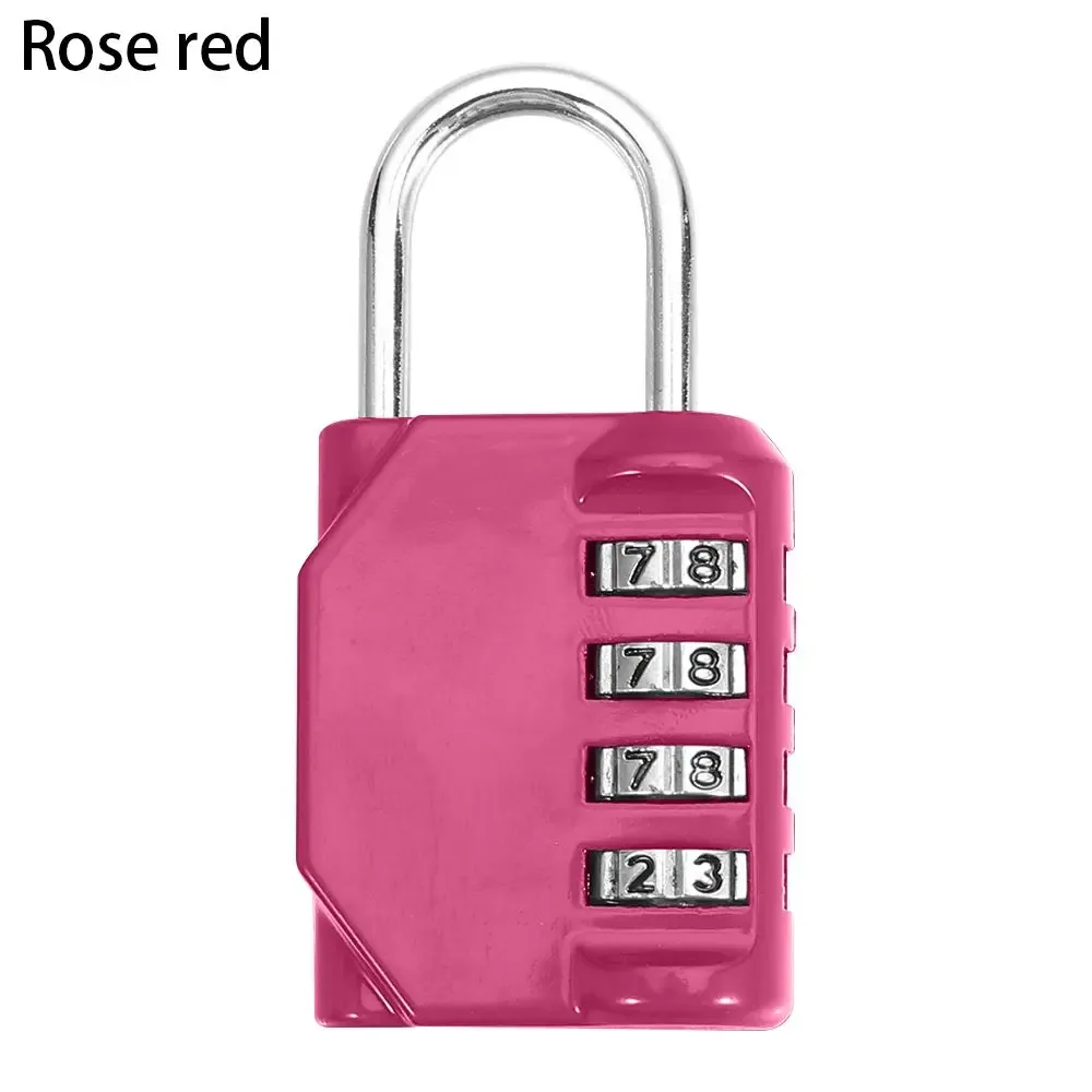 cadenas serrure tsa métallique jaune gris kaki rose rouge vert voyage valise coffre outils cloison armoire