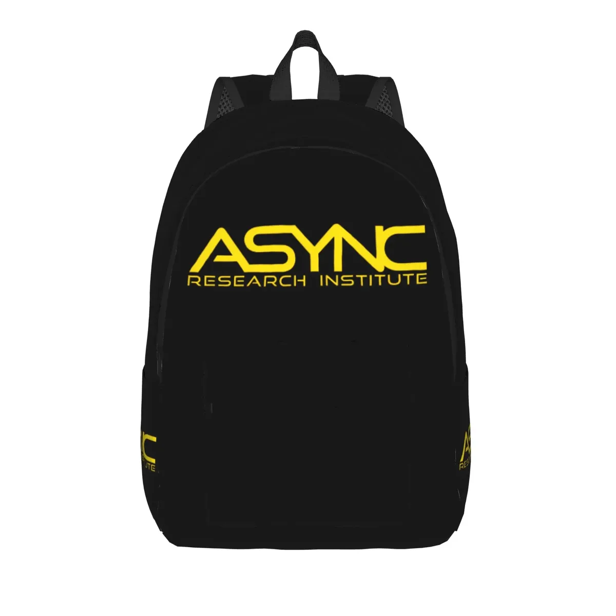 sac dos polyester jaune vif motif film couloir ultra léger voyage ecole universite femmes bandoulière ordinateur portable extérieur