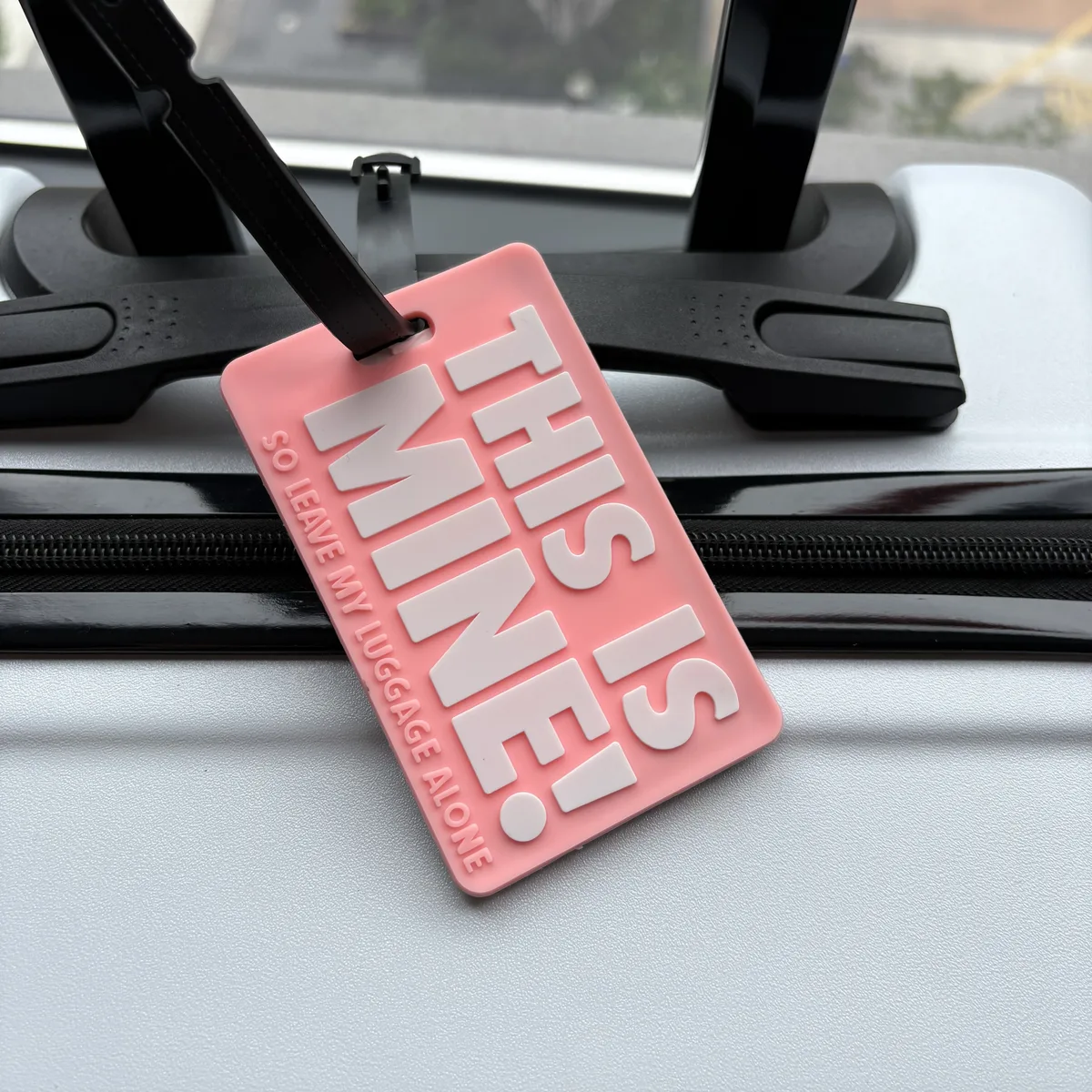 1 pièce étiquette de bagage personnalisable, pendentif de bagage, cadeau d'accessoires de voyage, carte d'identification anti-perte pour bagages d'aéroport, carte d'embarquement