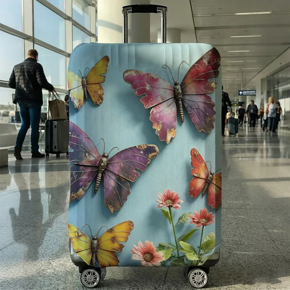 housse de protection pour bagages, élastique, imperméable, anti-poussière, pour valise de 18 à 32 pouces, accessoires de voyage