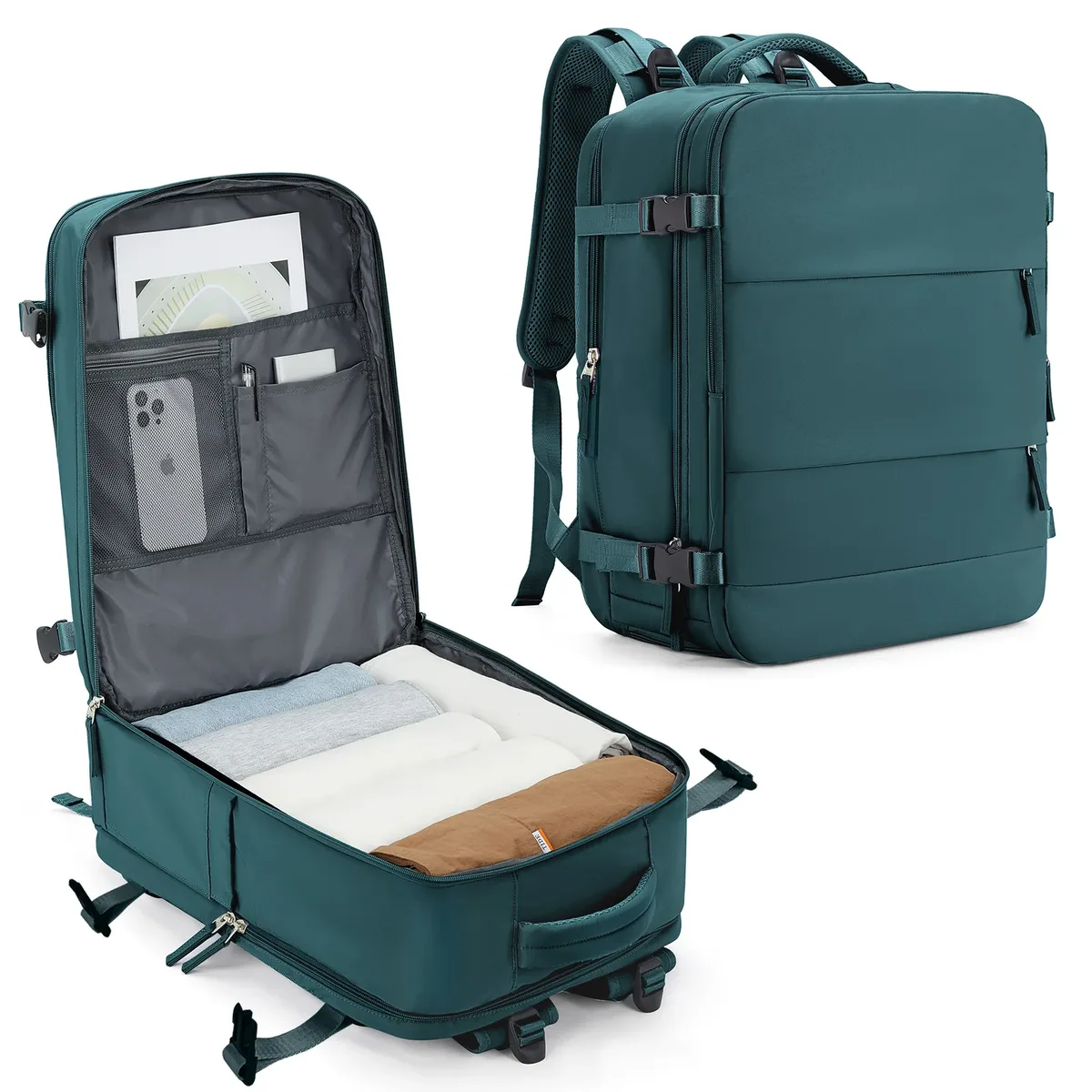 sac à dos ryanair, bagage à main approuvé par les compagnies aériennes, sac à dos de voyage pour femmes et hommes, sac à dos pour ordinateur portable de 14 pouces