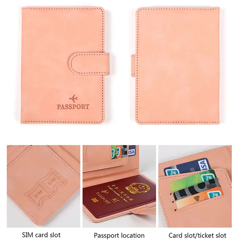 porte-passeport pour voyage, couverture de passeport personnalisée, protège-passeport, accessoires de voyage, porte-documents pour femmes/hommes