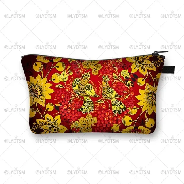 trousse à cosmétiques imprimée pour femmes africaines, sacs de maquillage pour dames afro, étui à cosmétiques pour filles, rangement portable pour rouge à lèvres, sacs de voyage, mode