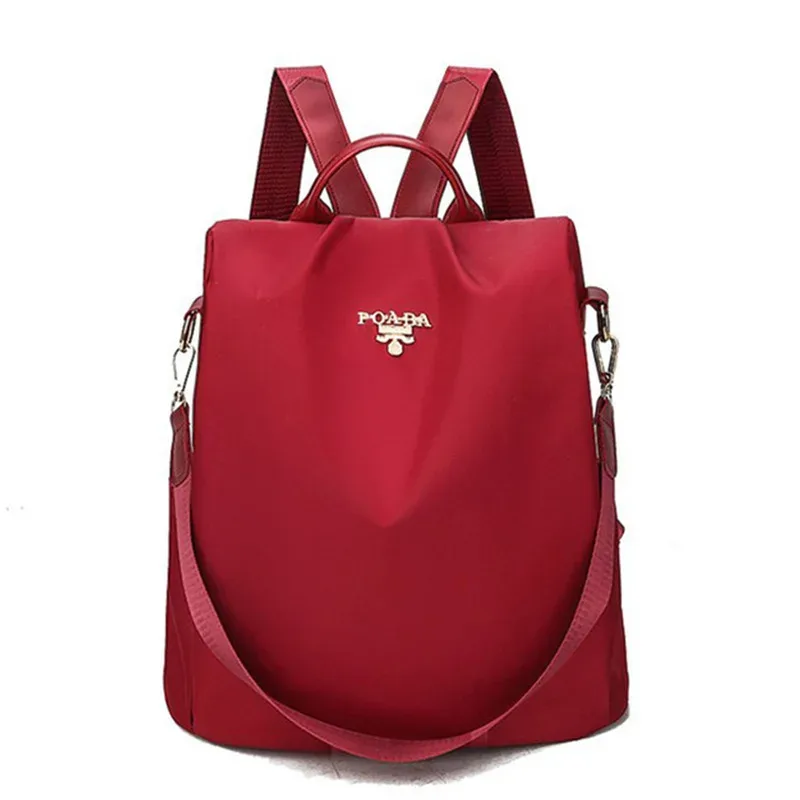 sac à dos en tissu oxford pour femmes, sacs à bandoulière à la mode, sacs d'école pour adolescents, sac à dos de voyage étanche imprimé de grande capacité