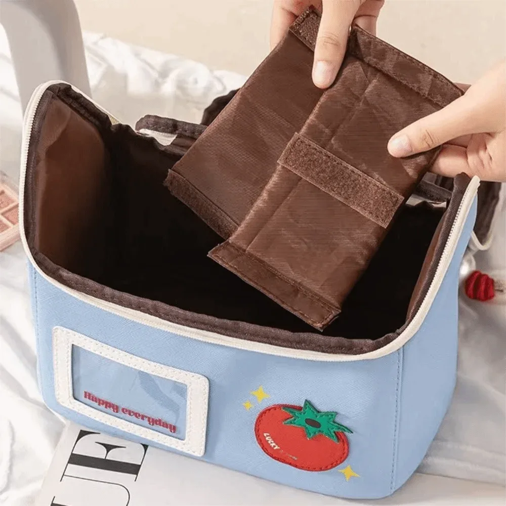 sac de toilette imperméable en forme de maison, grande capacité, pochette de toilette portable, double fermeture éclair, compartiment séparé pour cosmétiques, sac à main de voyage