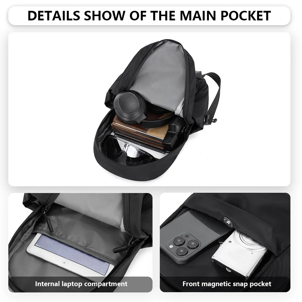 mini sac à dos léger pour hommes, polyvalent pour les voyages, la randonnée en plein air, l'alpinisme, petit sac à dos décontracté, sac d'école pour étudiants