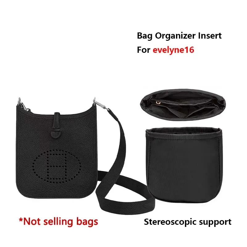 insert organisateur de sac pour evelyne16 29, sac de rangement en nylon léger, sac de poche intérieure, accessoires