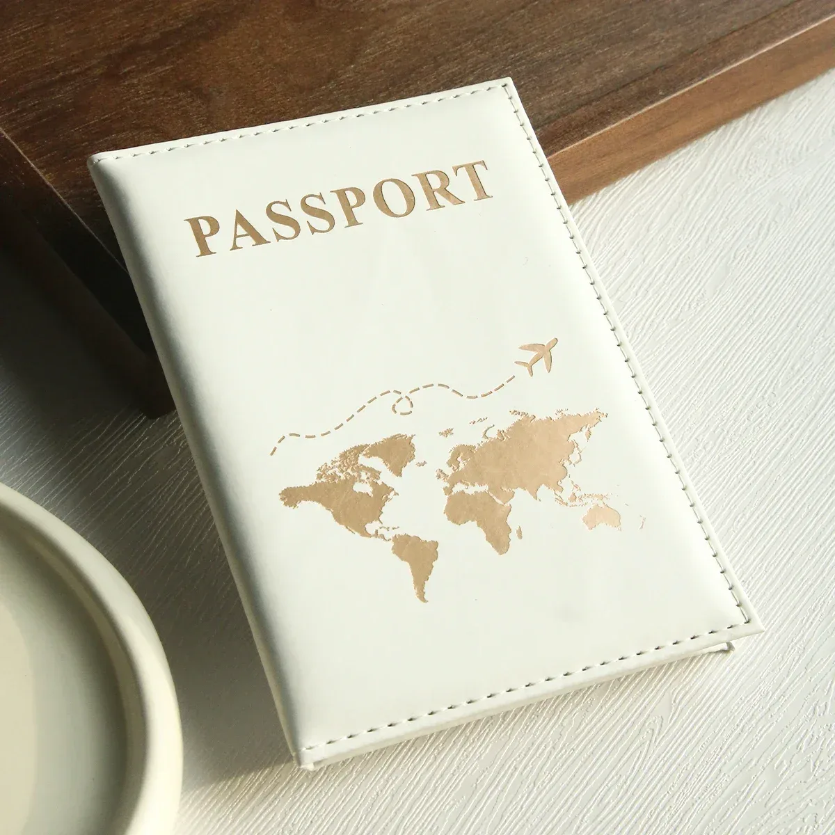porte-passeport mince, carte de cheval, porte-passeport en pu, voyage essentiel, croisière, porte-passeport indispensable, portable pour tous les pays