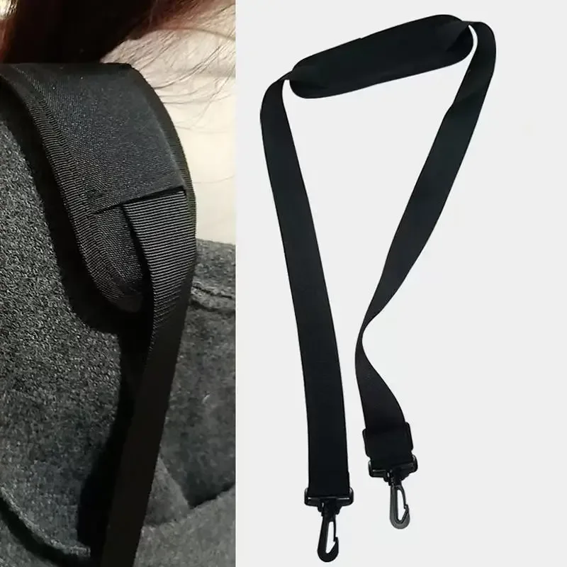sangle d'épaule rembourrée pour ordinateur portable, remplacement avec crochets en nylon, sangle d'épaule pour sac à vêtements, sacs de sport, fourre-tout, sac de voyage pour guitare