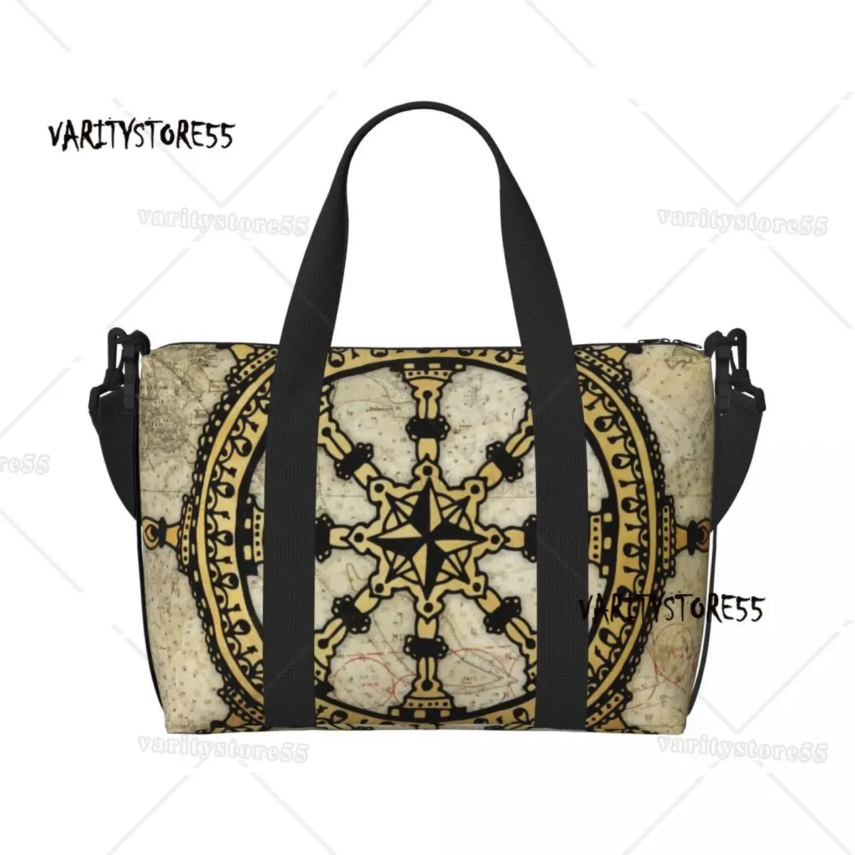 sac fourre-tout de plage personnalisé à rayures bleu marine et ancre blanche pour femmes, fourre-tout extra large pour salle de sport, sacs de shopping de voyage de navigation