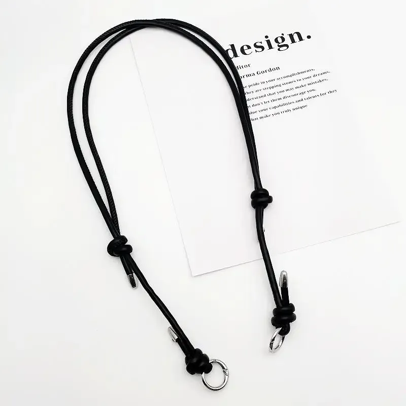 nouvelle sangle de sac à bandoulière ajustable pour femme en cuir pu couleur unie – accessoire de remplacement diy