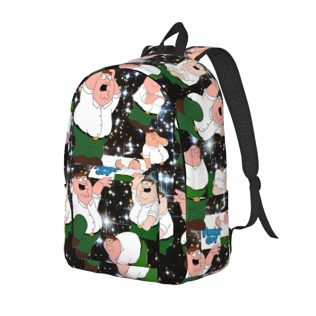 peters griffins famille gars adolescent sac à dos en plein air étudiant randonnée voyage sac à dos pour hommes femmes ordinateur portable sacs en toile