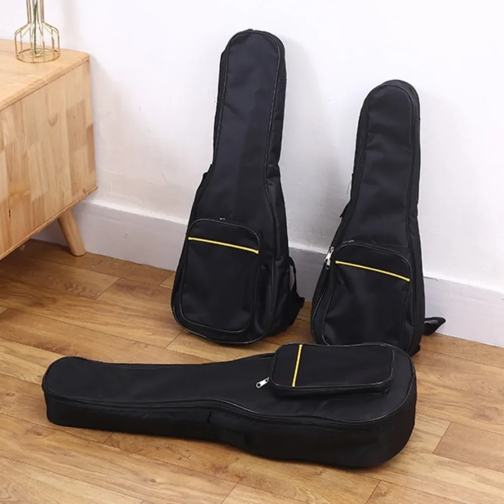 sac à dos pour ukulélé 21/23/26 pouces, bretelles réglables, double bretelles, sac pour mini guitare, sac pour instrument imperméable rembourré en éponge