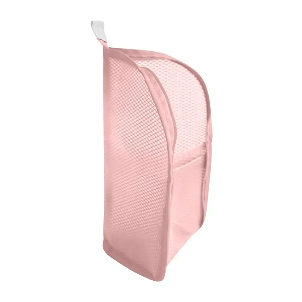 trousse de toilette en maille autoportante, organisateur cosmétique portable pour voyage, pochette de rangement maquillage étanche, étui de voyage lavable