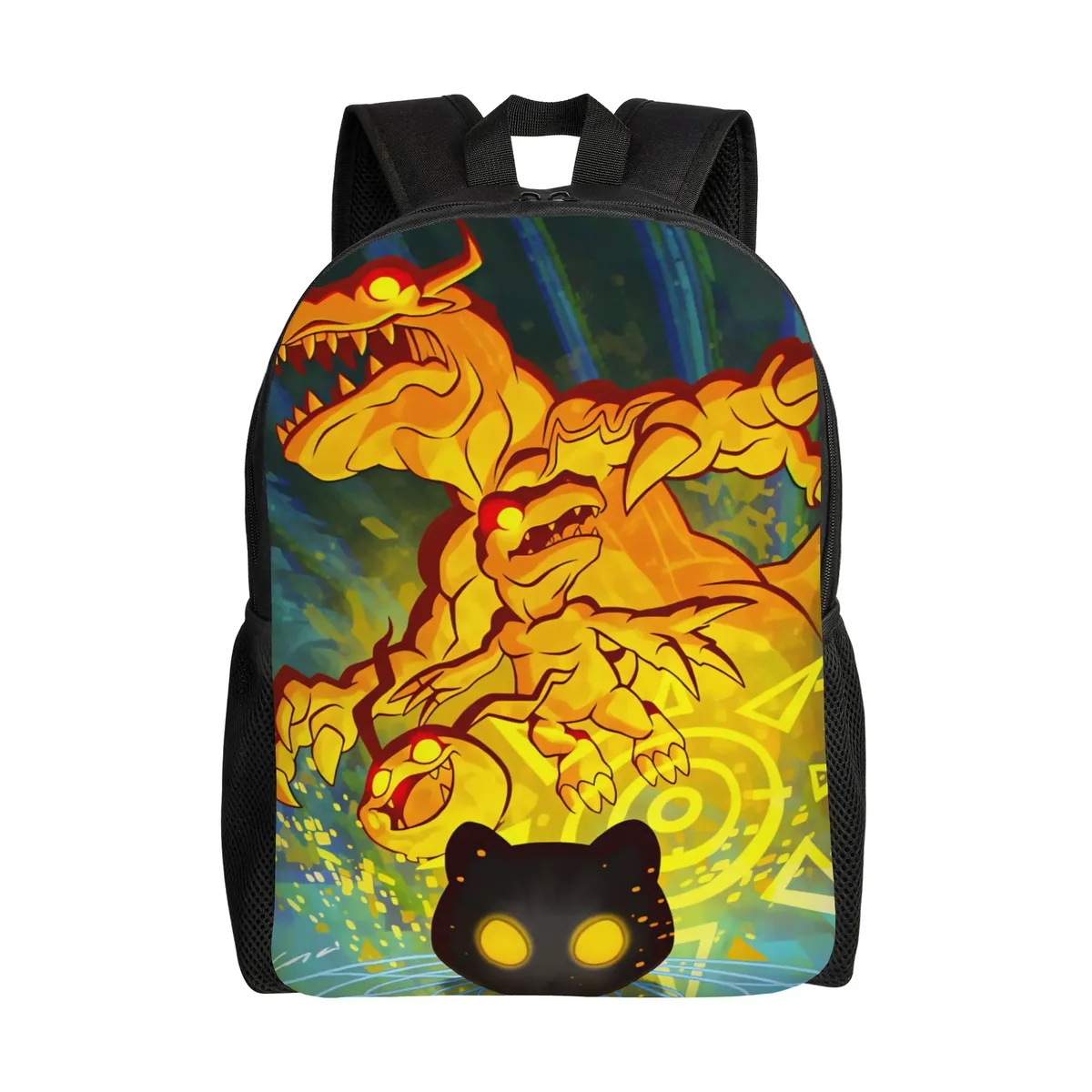 sac à dos digimon, sacs à dos de trekking pour garçons et filles, grands sacs personnalisés pour le lycée, joli sac à dos