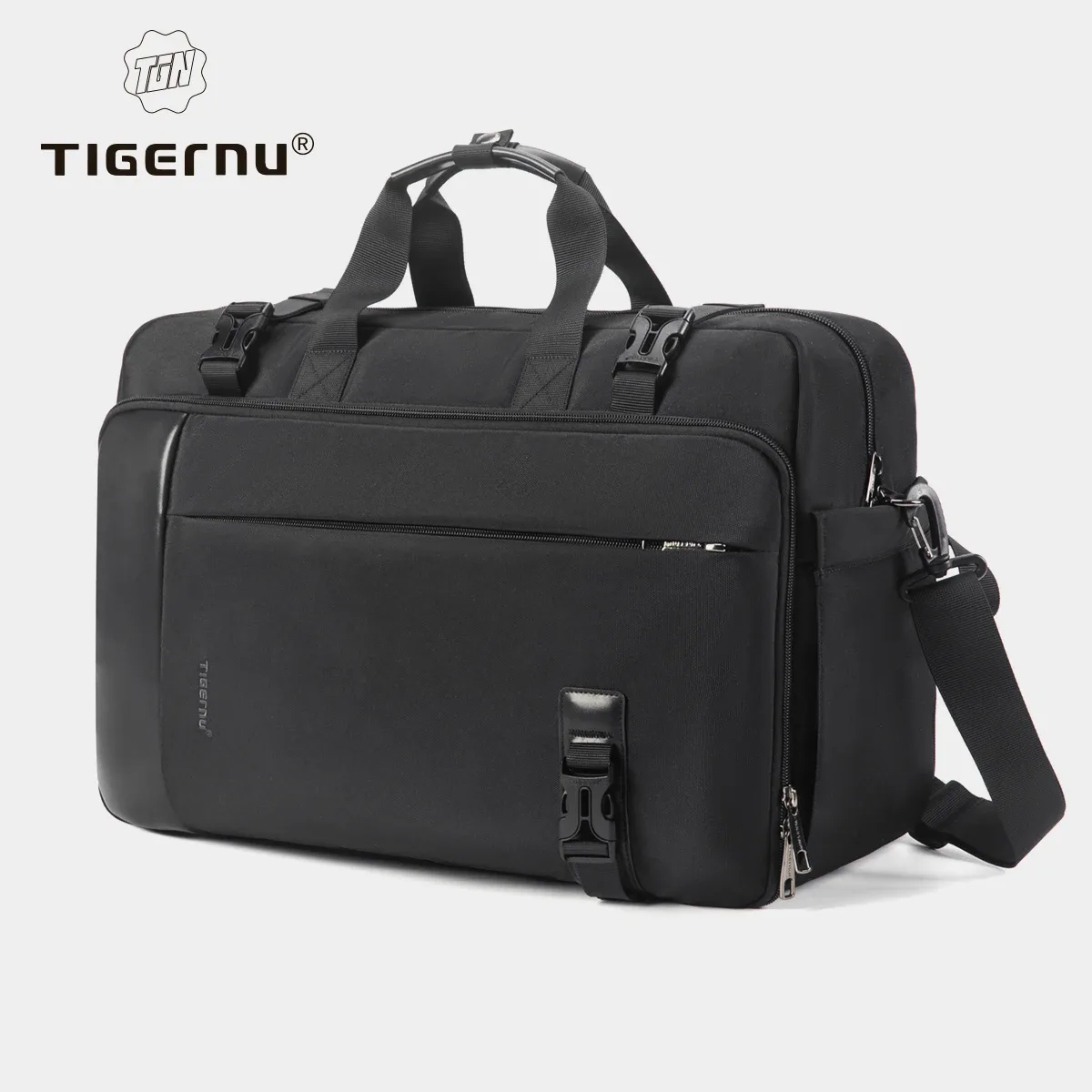 sac à dos de voyage tigernu pour hommes, sac à main pour ordinateur portable de 17 pouces, sac à bandoulière, sac de voyage 3 en 1, sacs d'école pour hommes, sac à dos