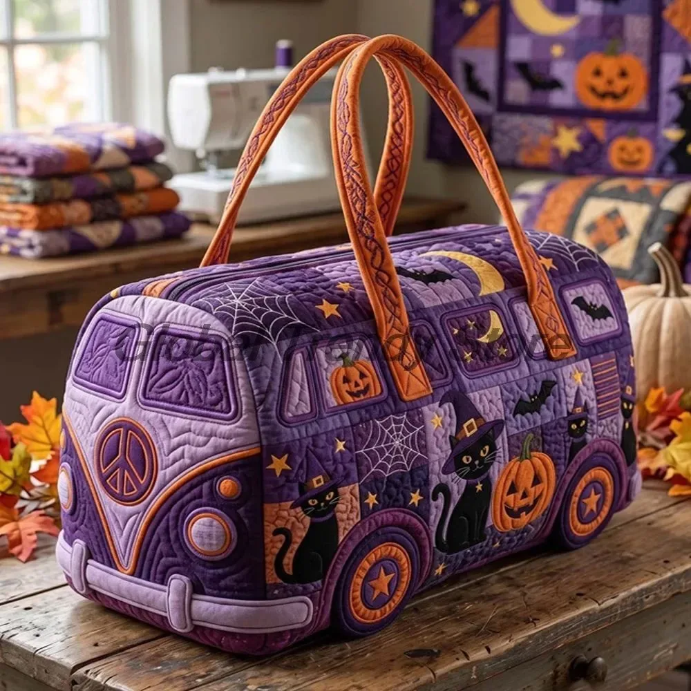 sac à dos matelassé de style gothique pour halloween, idéal pour les activités de plein air, sac de voyage avec une grande capacité, style décontracté et original pour les fêtes.