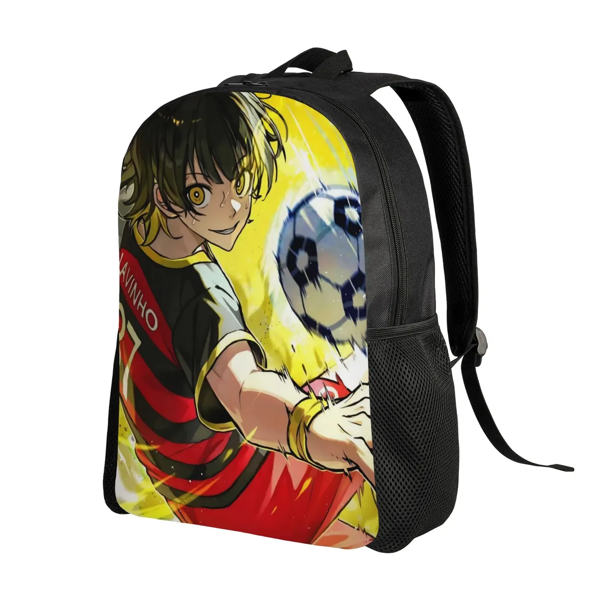 sac à dos tendance pour femme bachira meguru blue locks anime, sac d'école pour étudiant, sac à dos pour ordinateur portable, sac à dos de voyage pour enfants