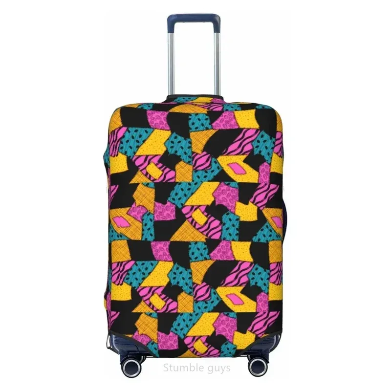housse de protection pour bagages lavable de qualité supérieure, motif jacks movie skellingtons, tissu élastique, pour valises de 18 à 32 pouces, housse de protection pour voyage