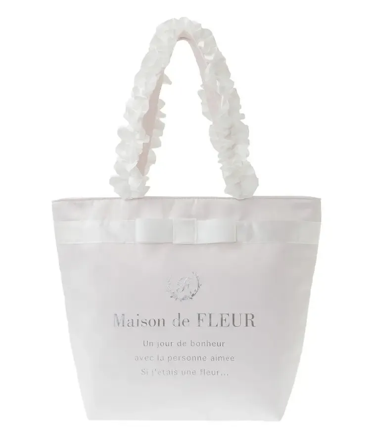 style japonais nouvelle lettre satin mignon nœud lolita portable sac fourre-tout femmes déplacements polyvalent plissé doux unique sac à bandoulière