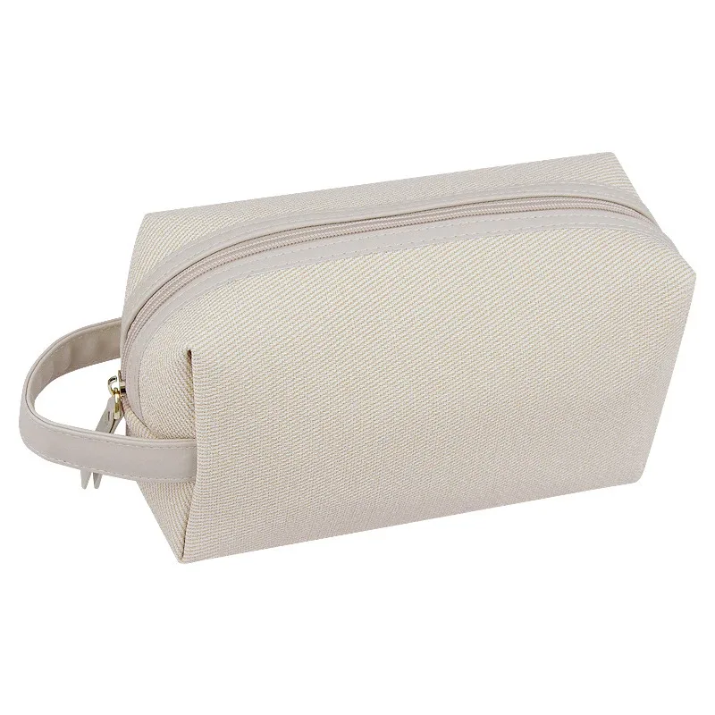 sac à main simple et tendance de grande capacité, trousse de maquillage portable, sac de rangement pour articles de toilette de voyage, sacs cosmétiques imperméables, organisateur