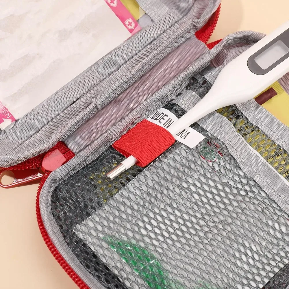 trousse médicale rouge croix blanche trousse premiere aide oxford université durable pratique voyage camping randonnée survie domestique