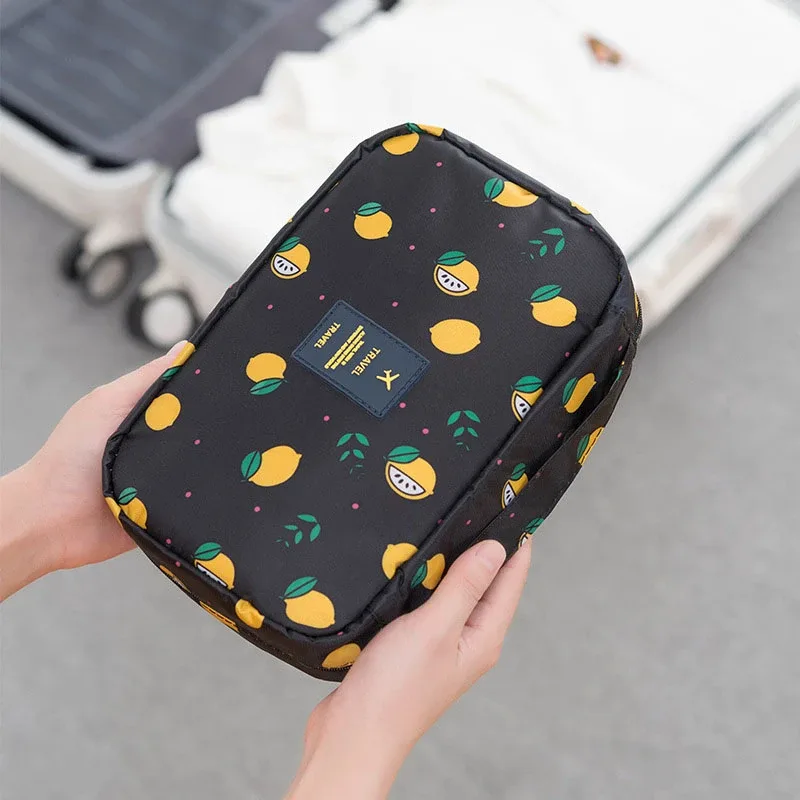 trousse de maquillage étanche de voyage, trousse de toilette suspendue pour femme, sac à cosmétiques pliable, organisateur, trousse de lavage, pochette de trousse de toilette portable