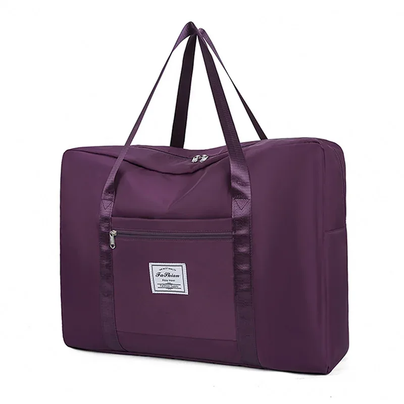 sacs de voyage pliants de grande capacité pour hommes et femmes, sac à main fourre-tout, bagage étanche, salle de sport, yoga, sac de rangement initié