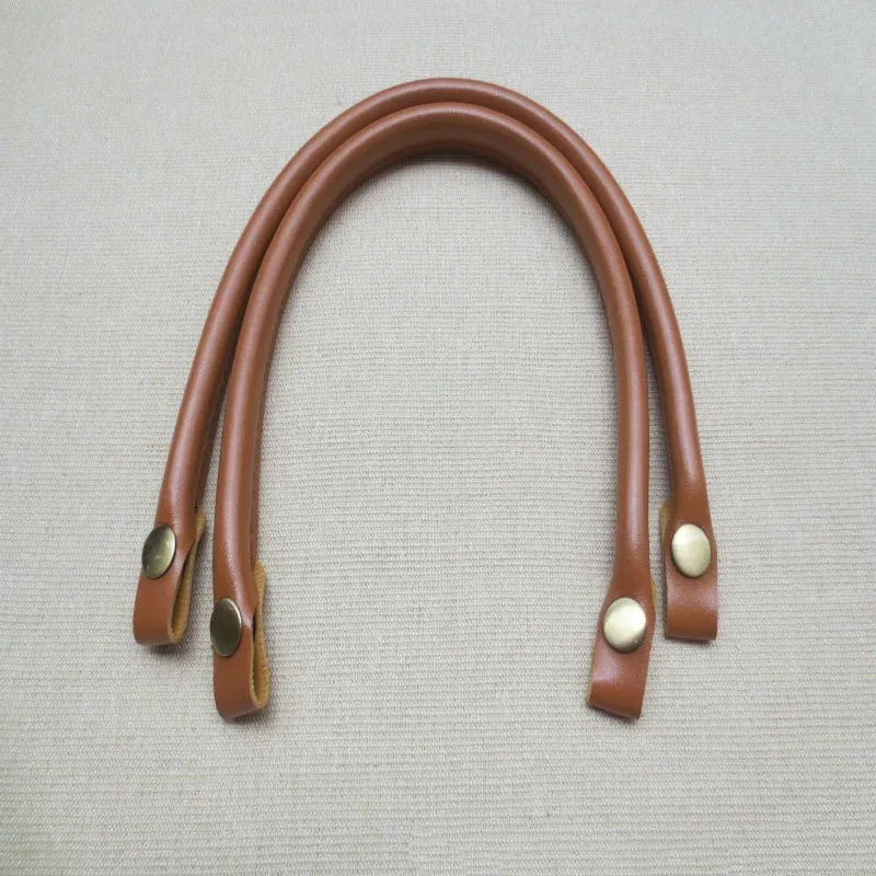 sangle de sac en cuir pu de 40cm avec fermoir, poignée de sac à bandoulière pour femme, poignées de remplacement pour sac à main, accessoires pour sac à main, 1/2 pièce