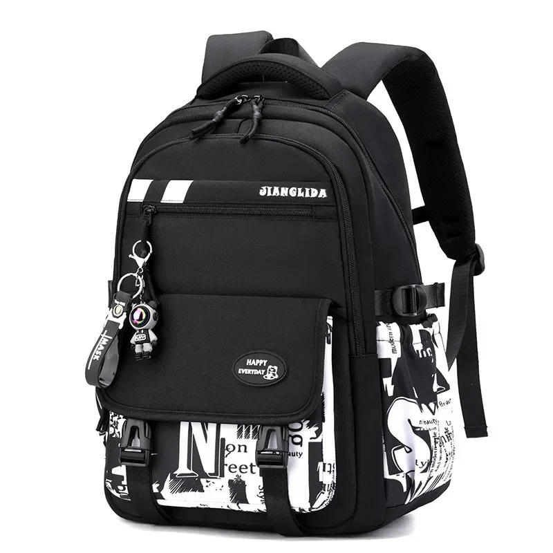 sac à dos pour adolescents avec pendentif, motif camouflage graffiti, sac à bandoulière pour garçons, sac d'école imperméable, sacs à dos de sport et de voyage