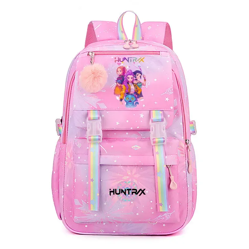 sac à dos kpop demon hunters pour étudiantes, lycéennes, collégiennes, polyvalent, adapté au quotidien et aux activités de plein air