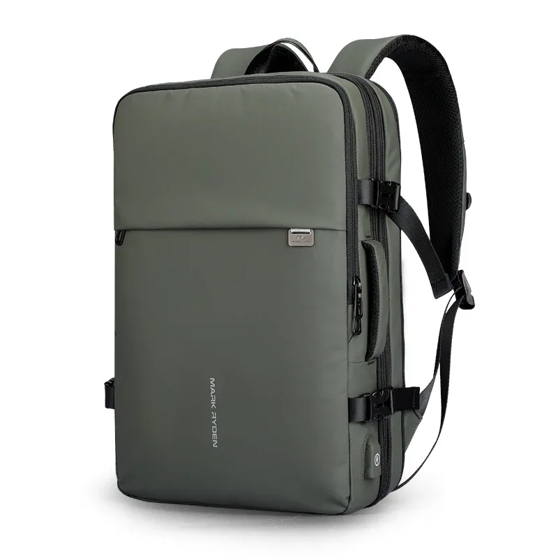 mark ryden grand sac à dos pour homme, sac à dos extensible de 36 l, sac de voyage d'affaires, sac à dos d'école pour homme, compatible avec un ordinateur portable de 17 pouces