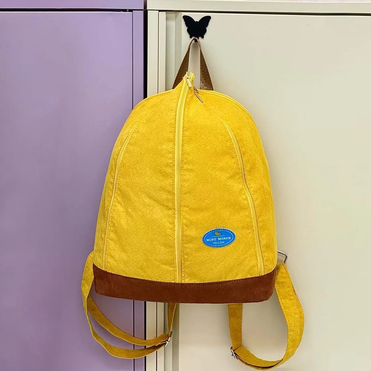 sac à dos banane fantaisie mignon, sac à dos de voyage décontracté y2k, mini sac à dos pour femmes, adolescentes et enfants