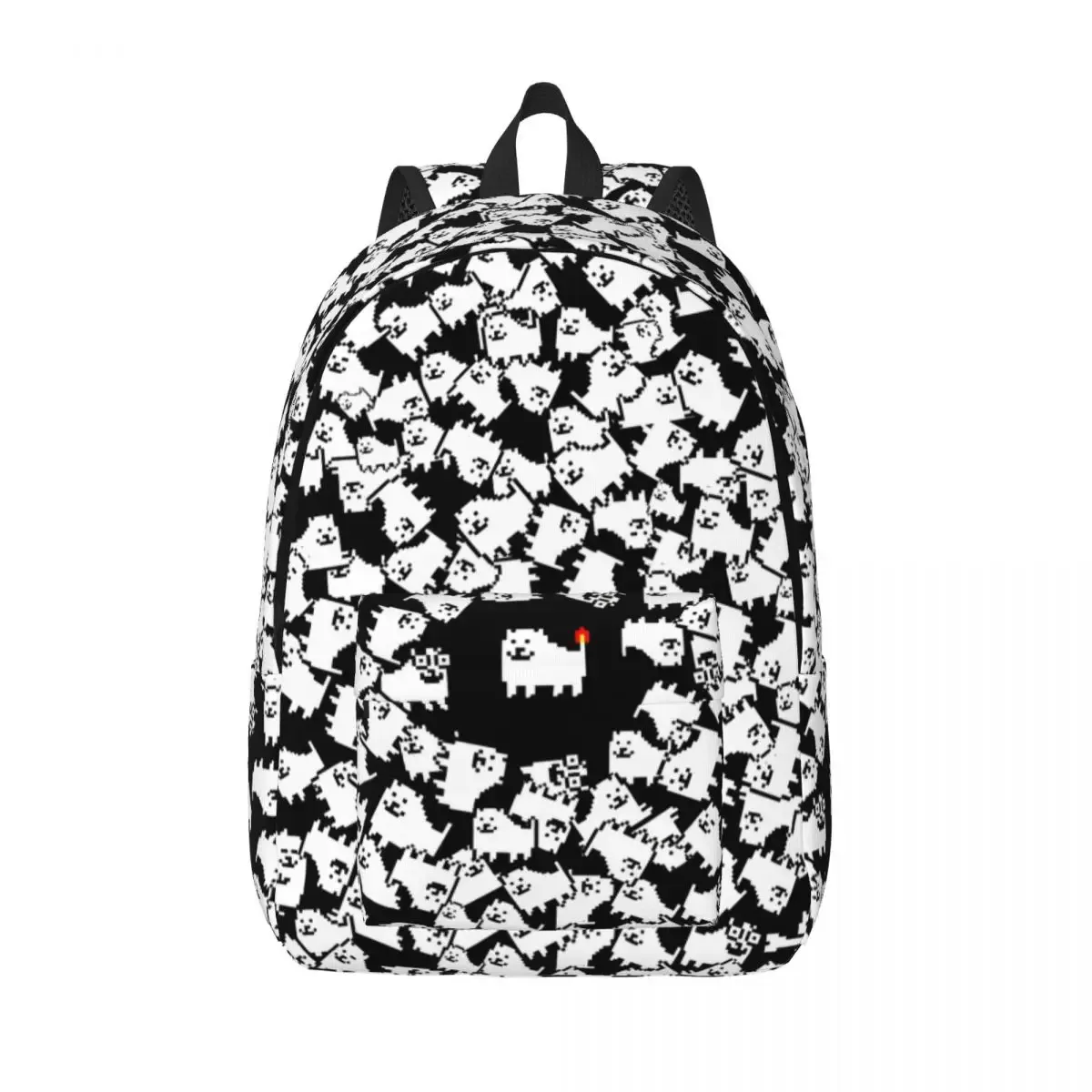 undertale sac à dos classique chien ennuyeux avec poche école randonnée voyage jeu vidéo sac à dos mignon hommes femmes collège sac à bandoulière