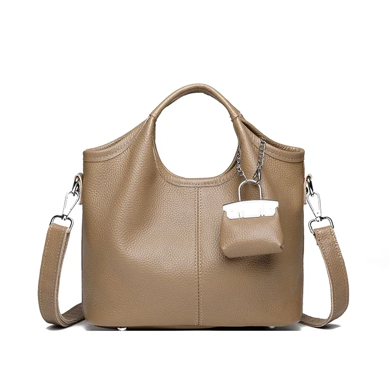 sac à main de luxe 100% cuir de vache, sac à bandoulière en cuir véritable pour femmes, sac de voyage à la mode pour loisirs