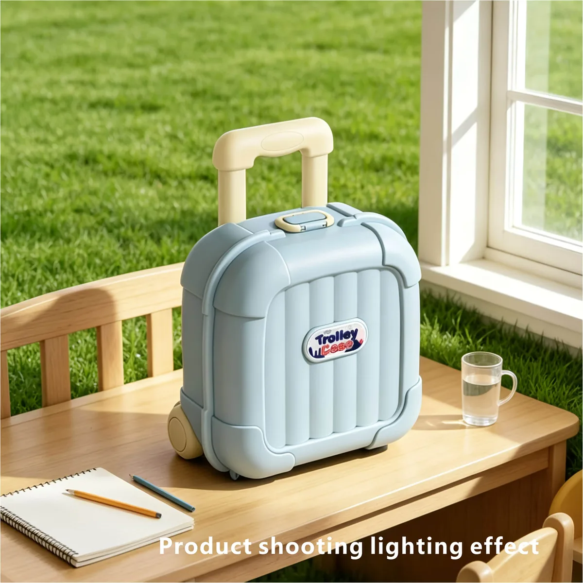 valise compacte et peu encombrante à roulettes universelles, portable pour les amis, les proches, les courts voyages en plein air, étui de transport et de rangement.