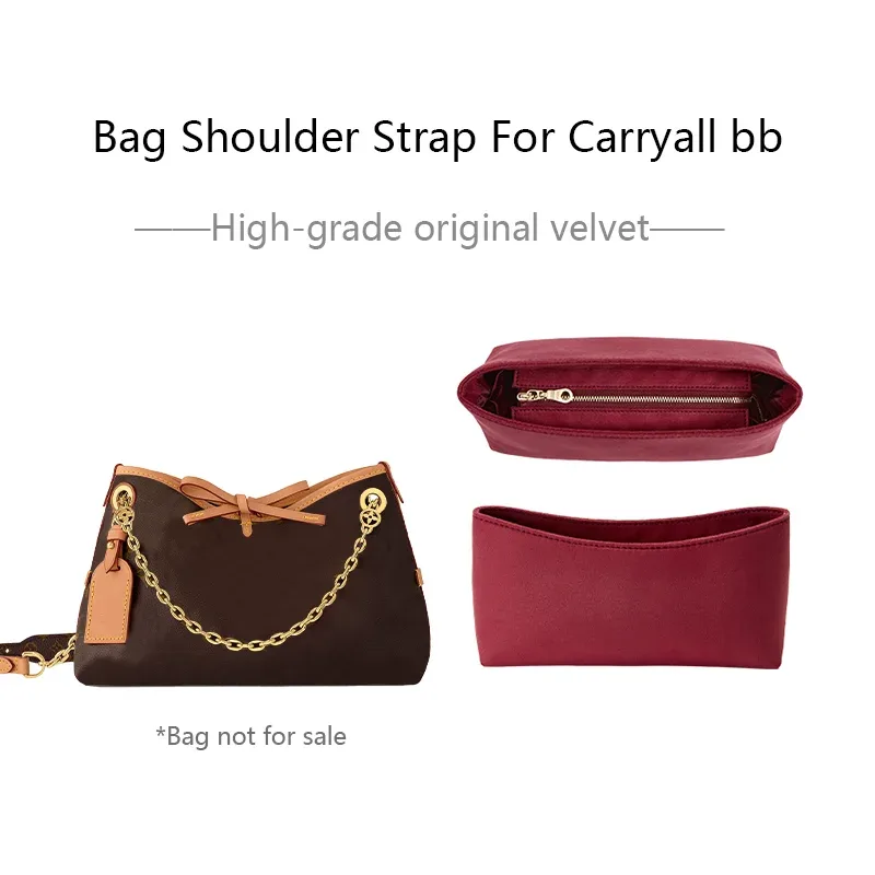 insert organisateur de sac pour carryall bb, insert de sac haut de gamme, rangement léger, support de sac, accessoires anti-déformation
